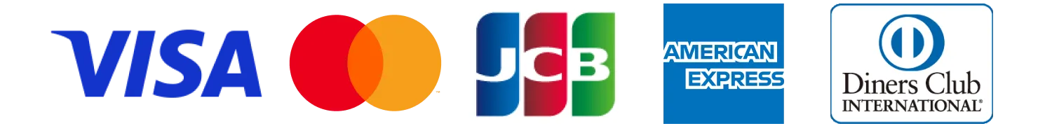 クレジットカード利用可能ブランド